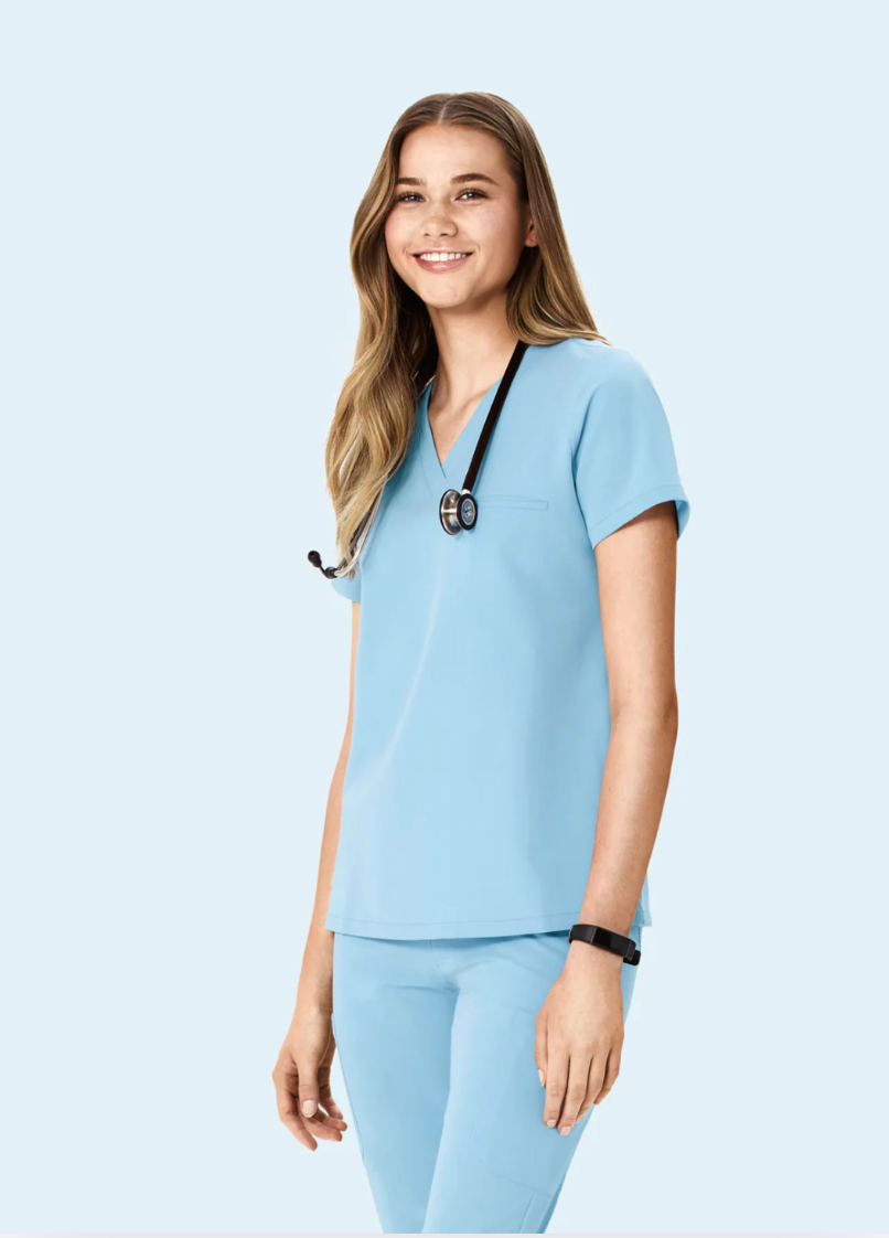 Scrub Top One Pocket - Mandala Mujer