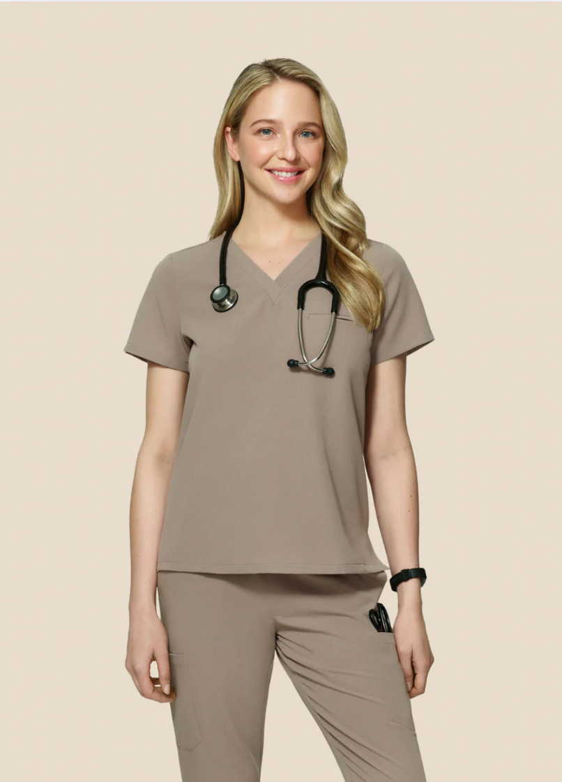 Scrub Top One Pocket - Mandala Mujer