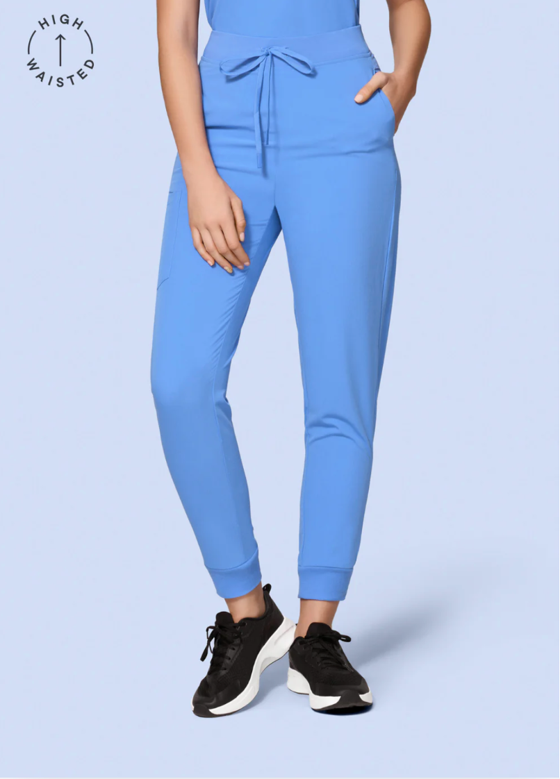 Scrub Pant High Waisted Jogger - Mandala Mujer