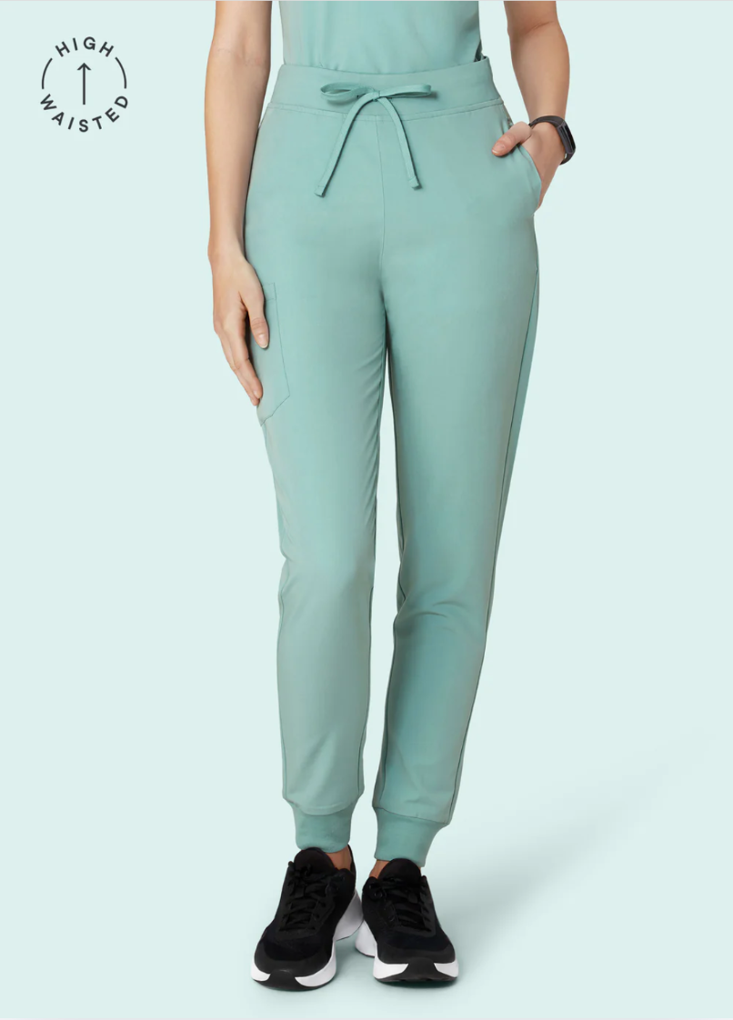 Scrub Pant High Waisted Jogger - Mandala Mujer
