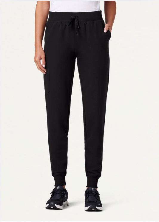 Scrub Pant Silex Slim Knit-Waist Jogger - Jaanuu Mujer