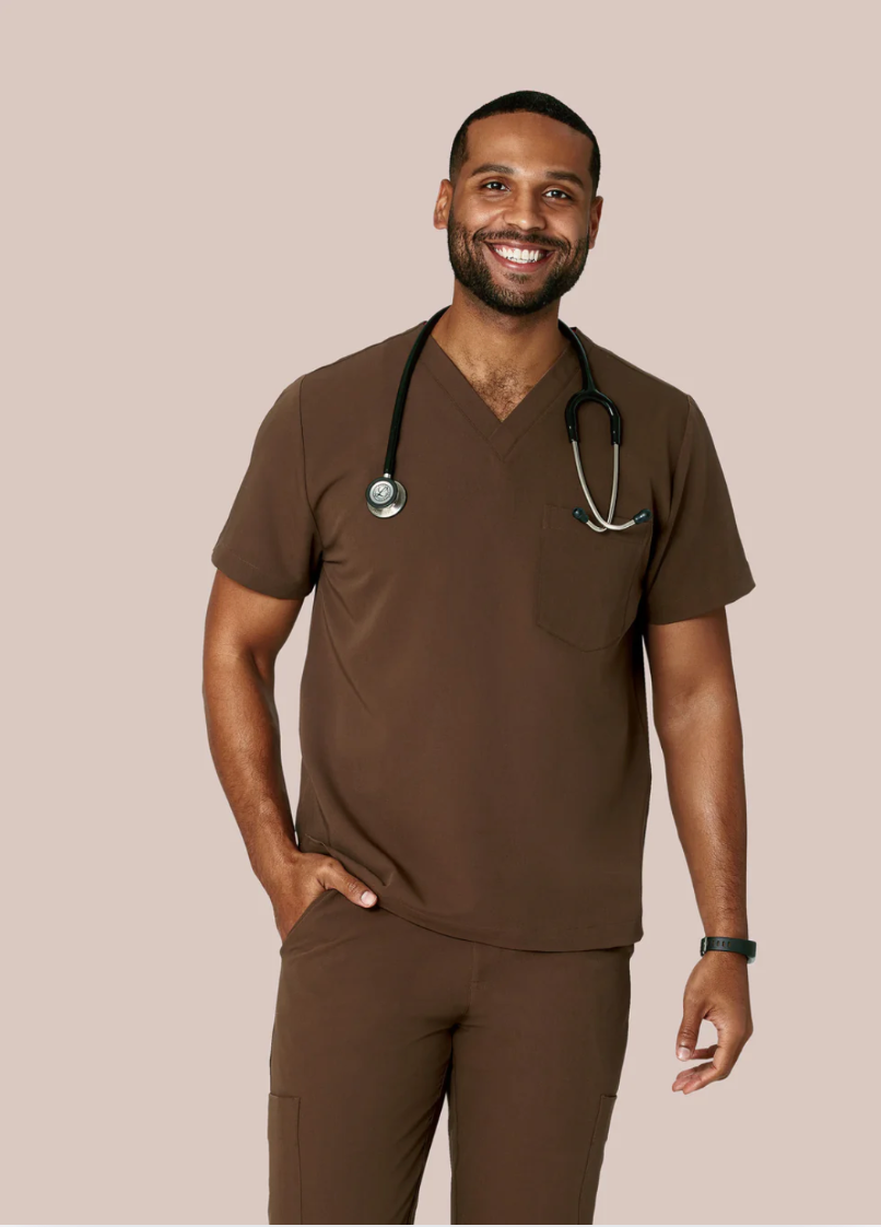 Scrub Top Two Pocket - Mandala Hombre