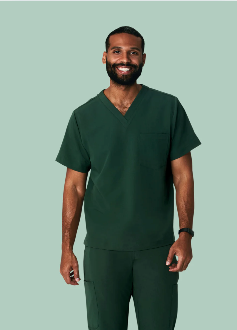 Scrub Top Two Pocket - Mandala Hombre