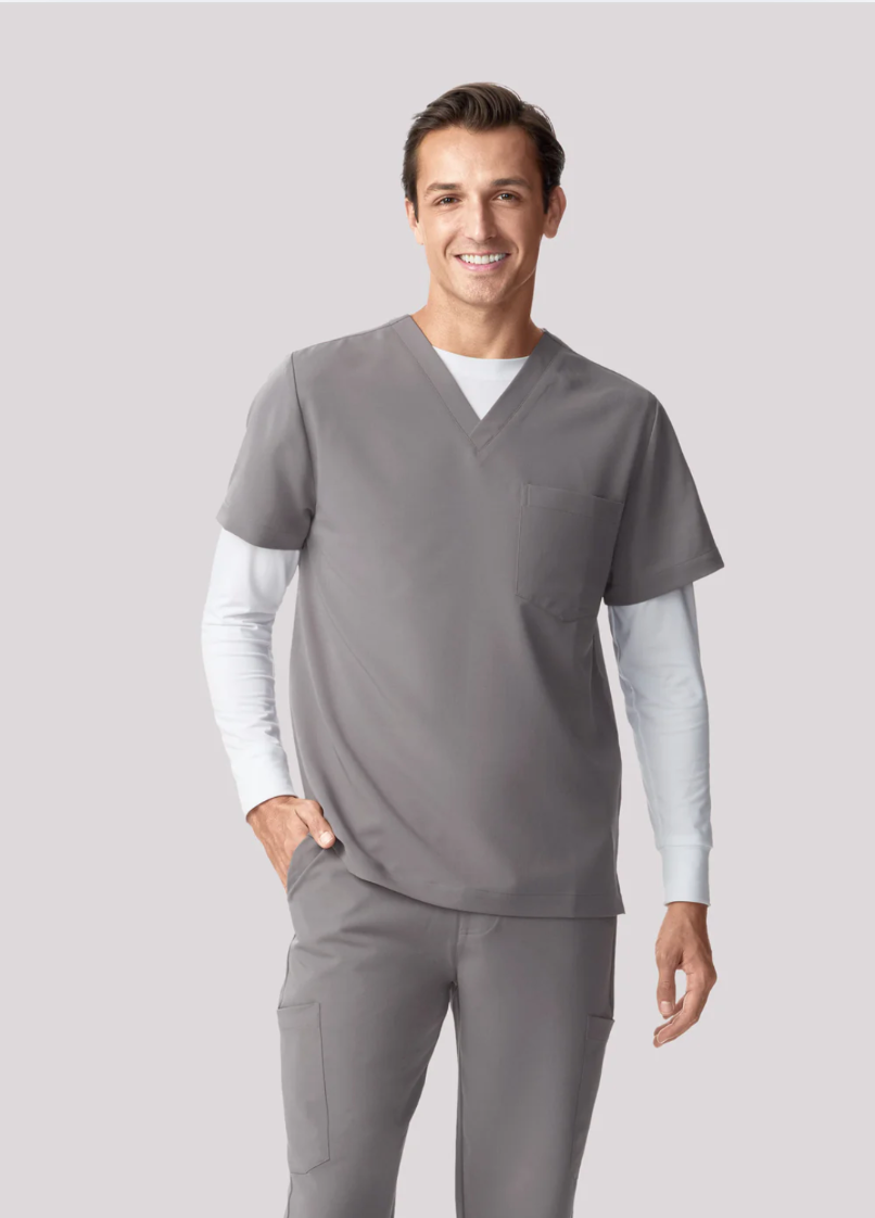 Scrub Top Two Pocket - Mandala Hombre