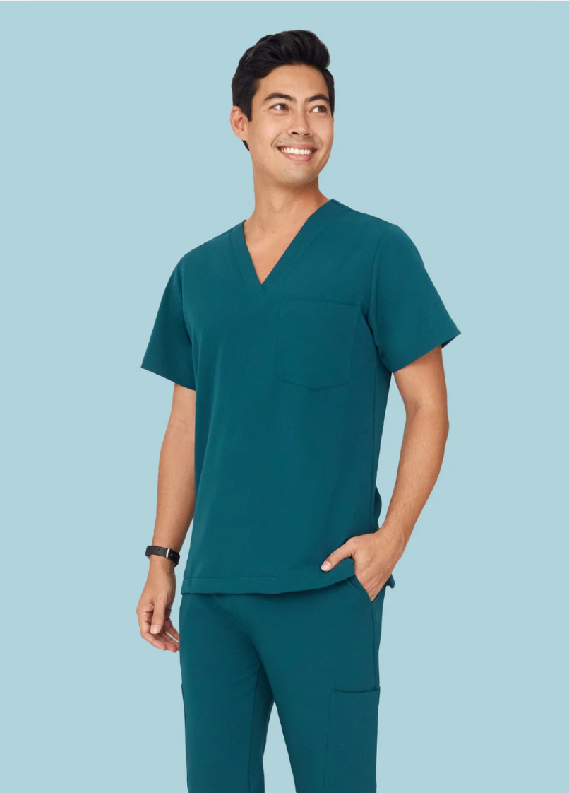 Scrub Top Two Pocket - Mandala Hombre