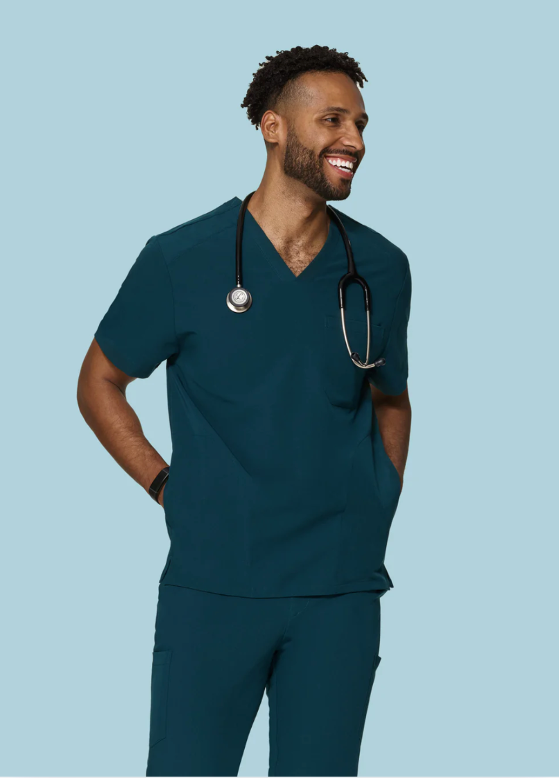 Scrub Top Three Pocket - Mandala Hombre