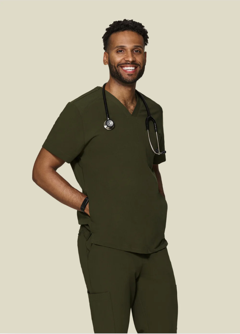 Scrub Top Three Pocket - Mandala Hombre