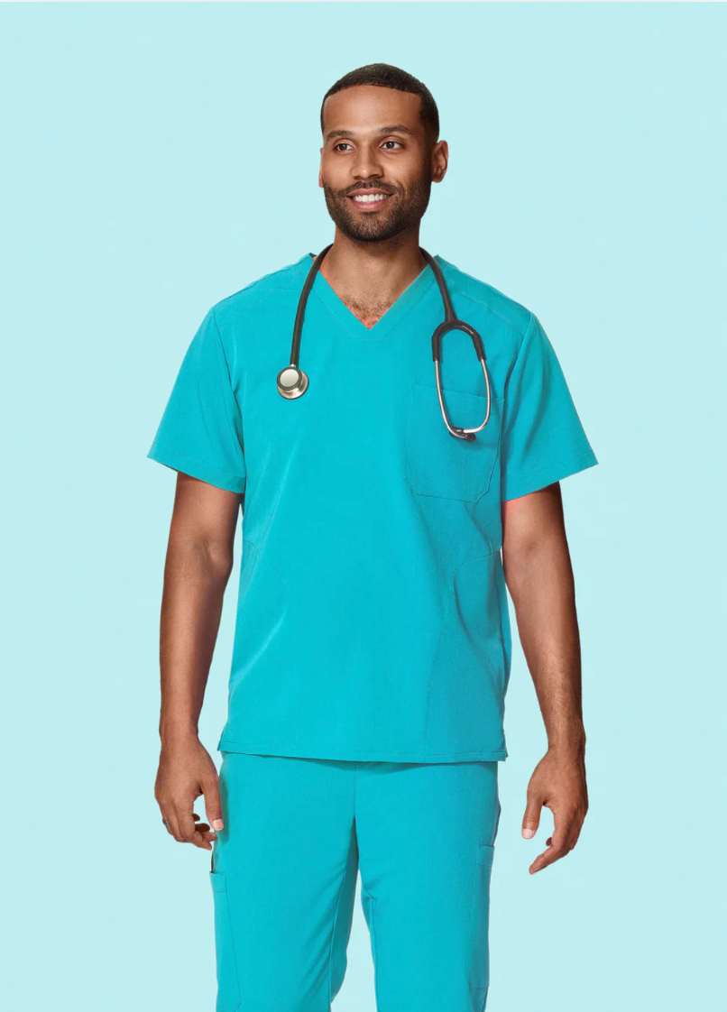 Scrub Top Three Pocket - Mandala Hombre