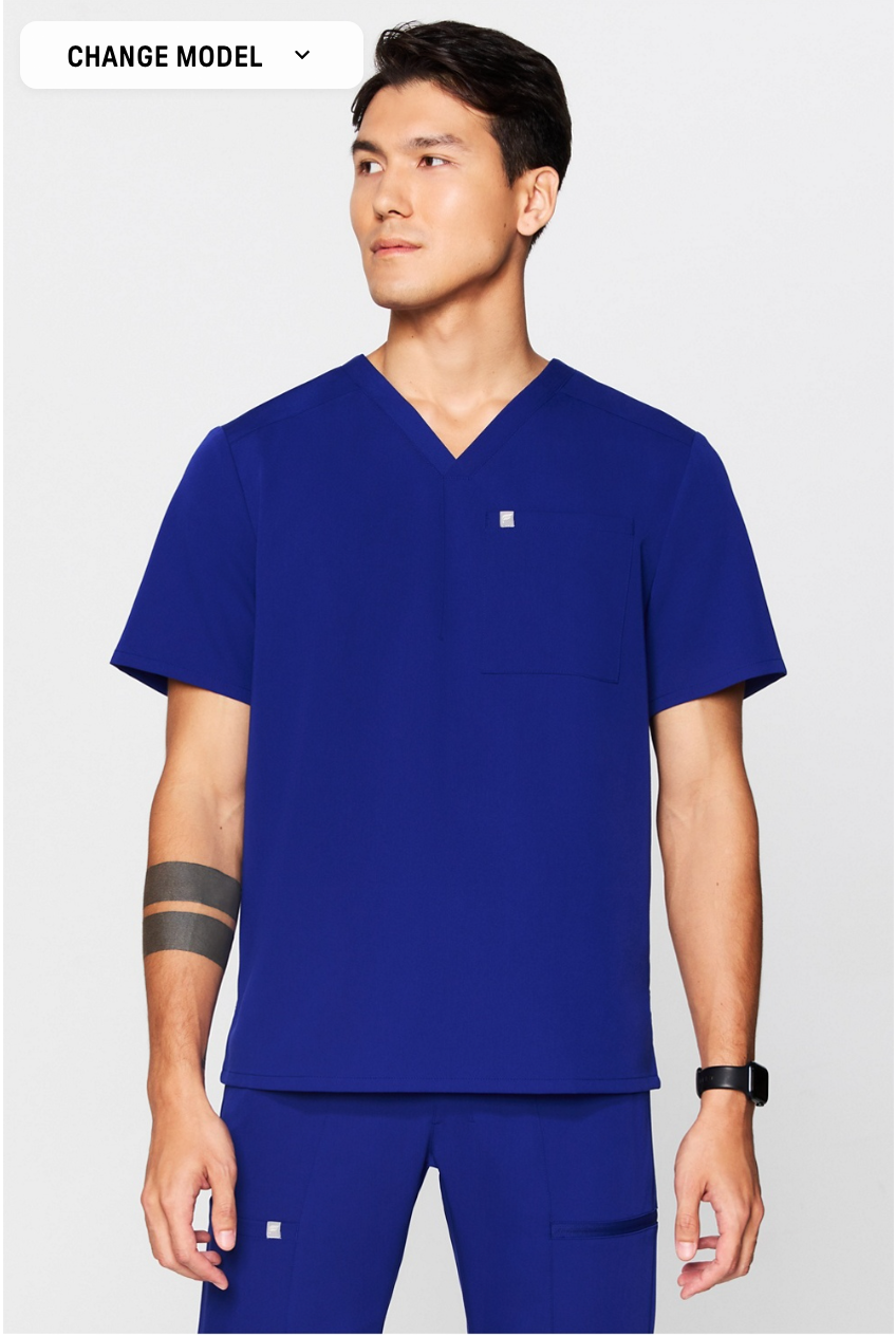 Scrub Top Helix 1-Pocket - Fabletics Hombre