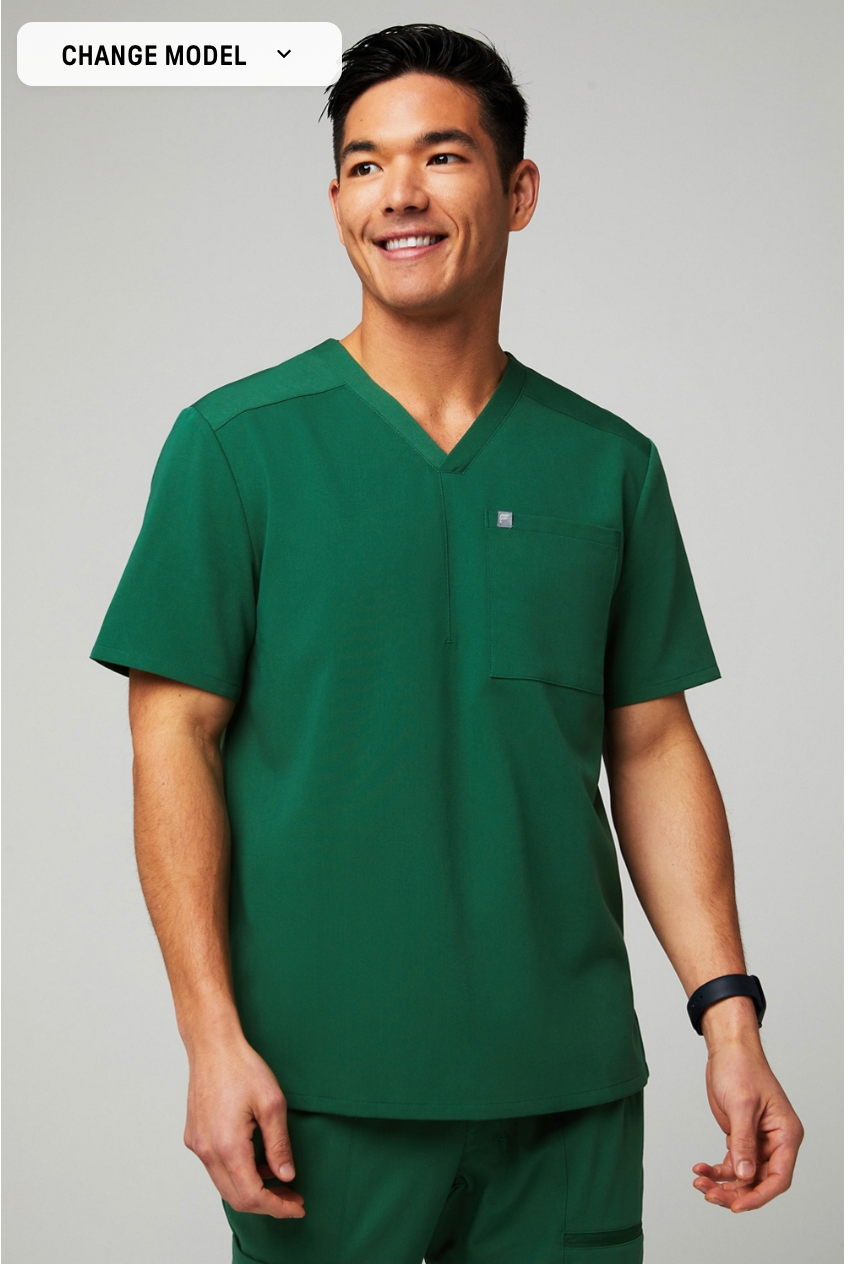 Scrub Top Helix 1-Pocket - Fabletics Hombre