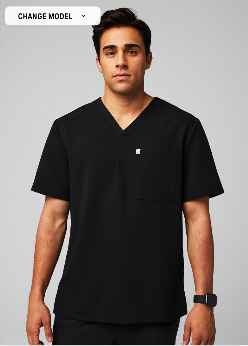 Scrub Top Helix 1-Pocket - Fabletics Hombre