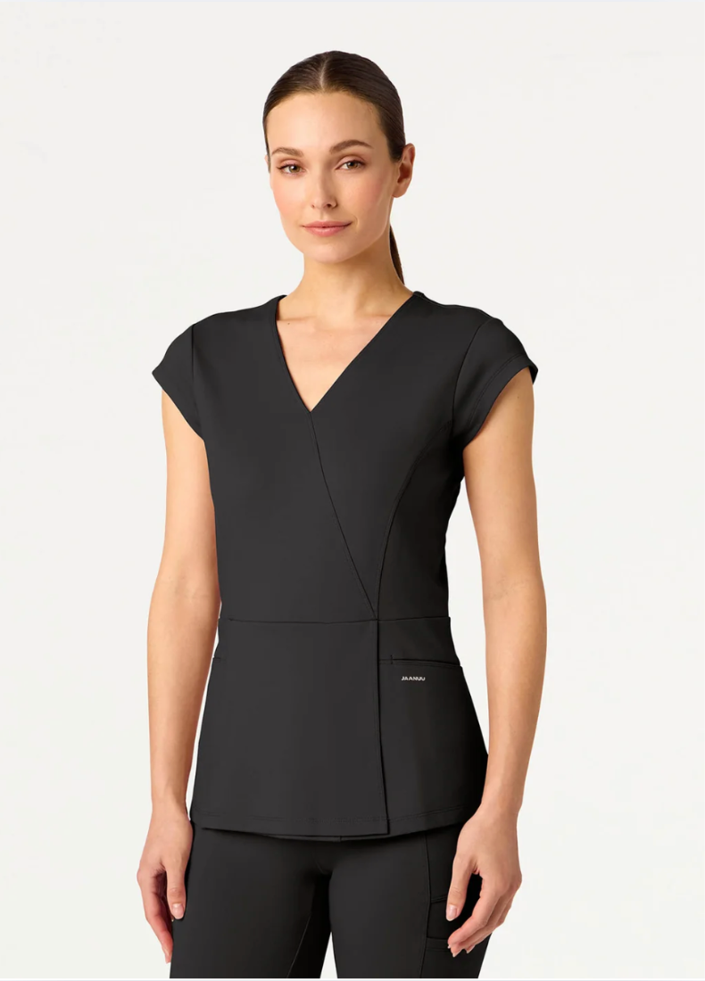 Scrub Top Isla Mock-Wrap - Jaanuu Mujer