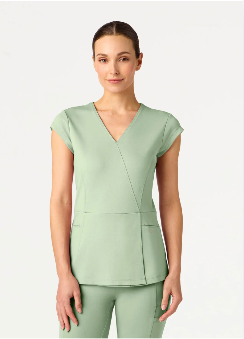 Scrub Top Isla Mock-Wrap - Jaanuu Mujer