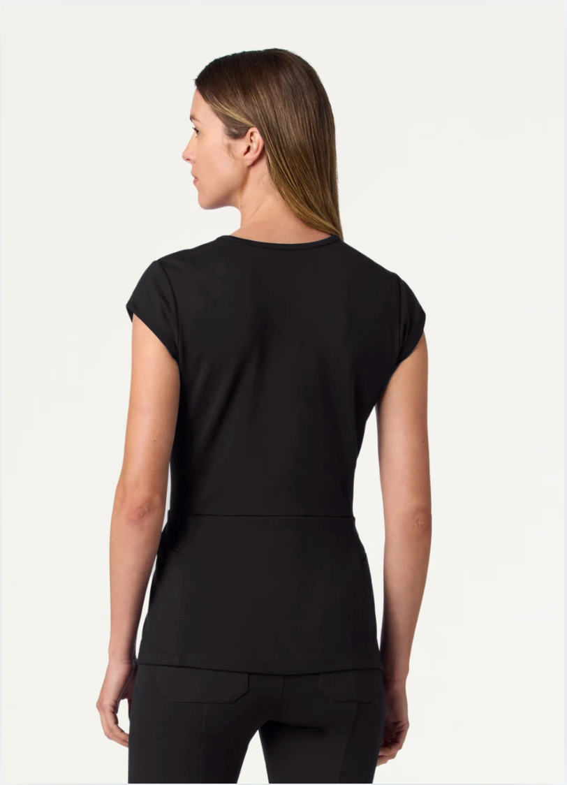 Scrub Top Isla Mock-Wrap - Jaanuu Mujer