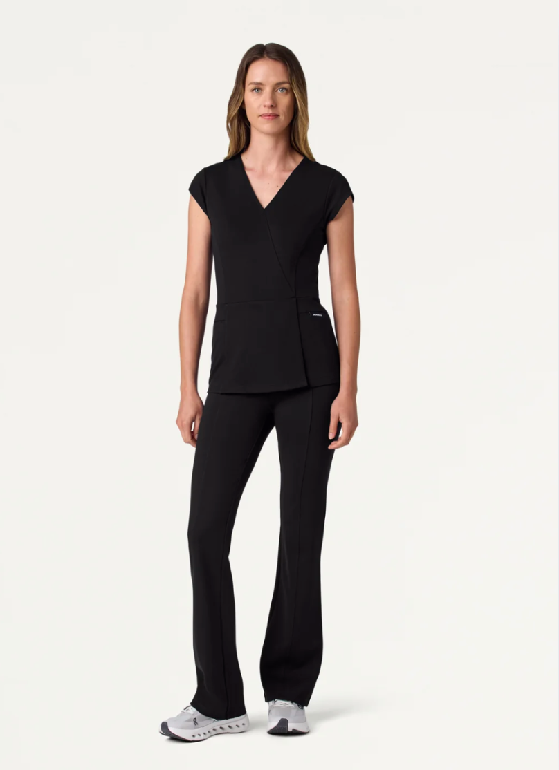 Scrub Top Isla Mock-Wrap - Jaanuu Mujer