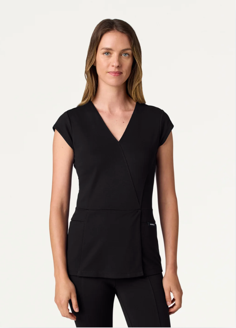 Scrub Top Isla Mock-Wrap - Jaanuu Mujer