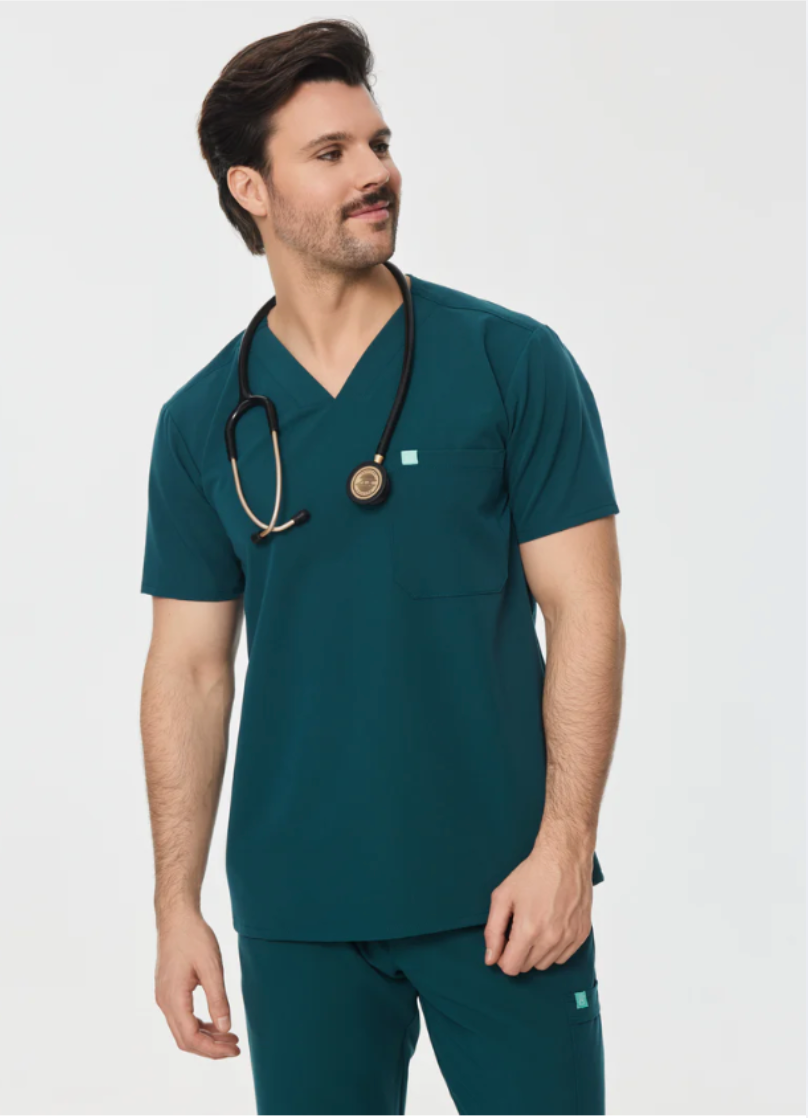 Scrub Top Logan One Pocket - Garde Malade Hombre