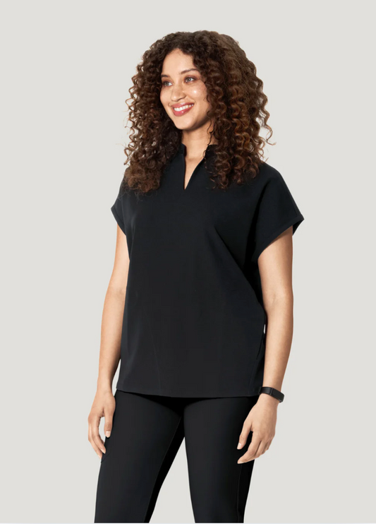 Scrub Top Mandarin Dolman - Mandala Mujer