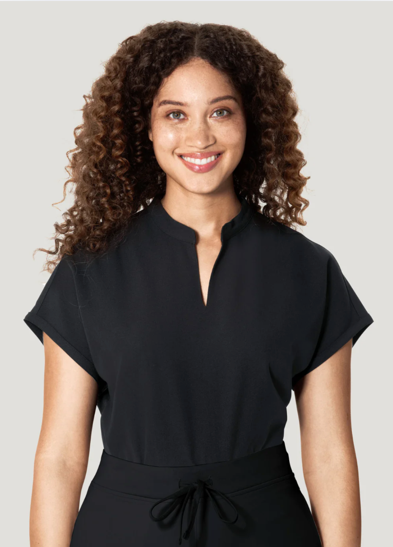 Scrub Top Mandarin Dolman - Mandala Mujer