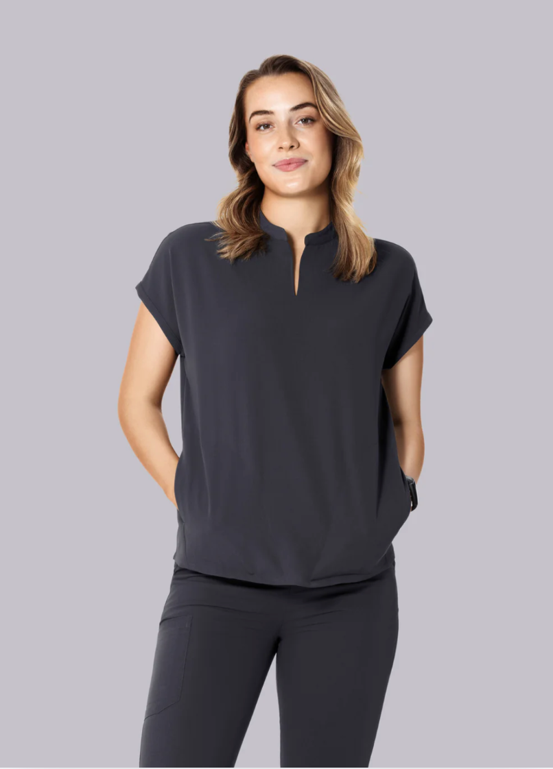 Scrub Top Mandarin Dolman - Mandala Mujer