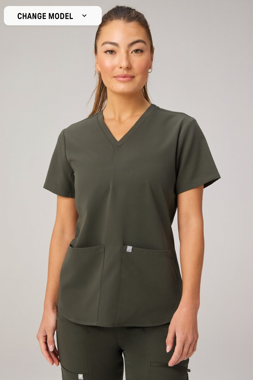 Scrub Top Method 2-Pocket - Fabletics Mujer