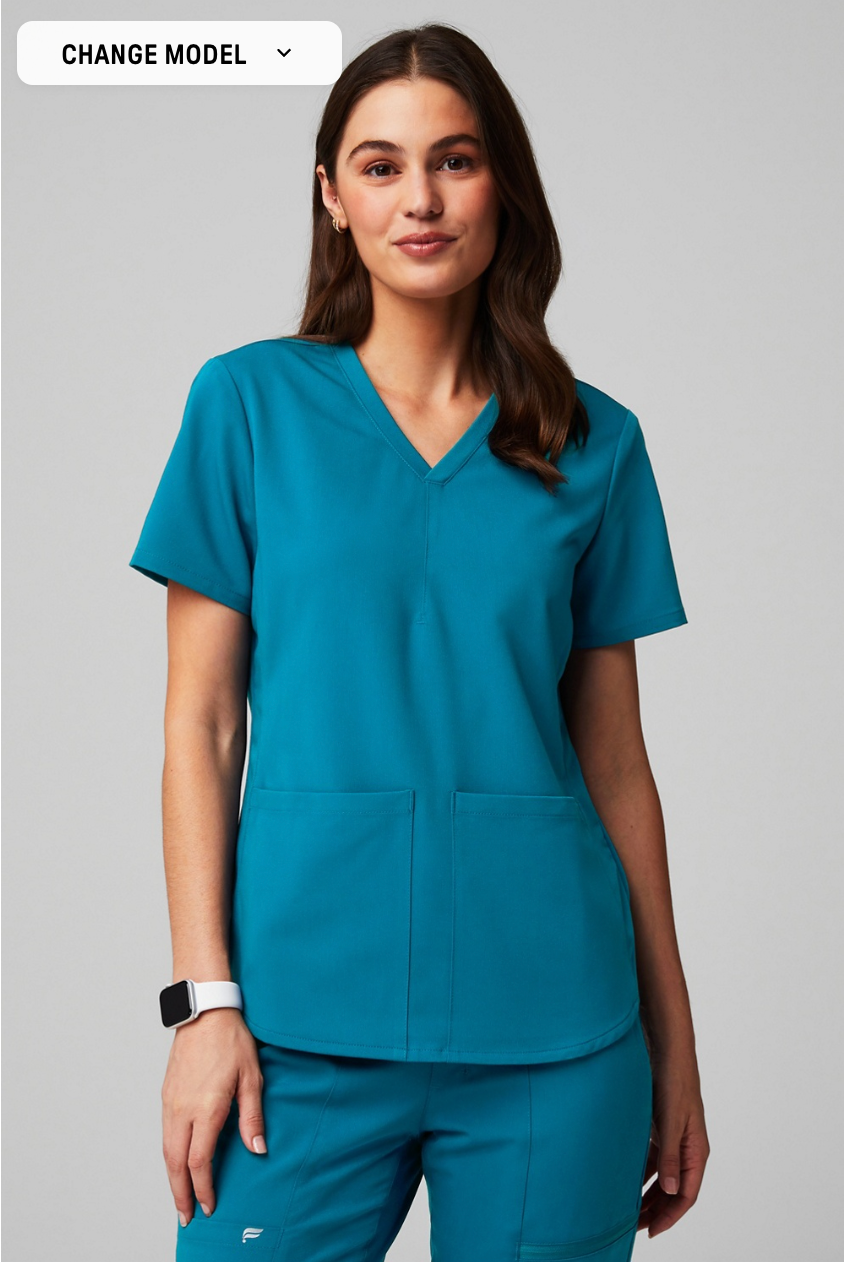 Scrub Top Method 2-Pocket - Fabletics Mujer