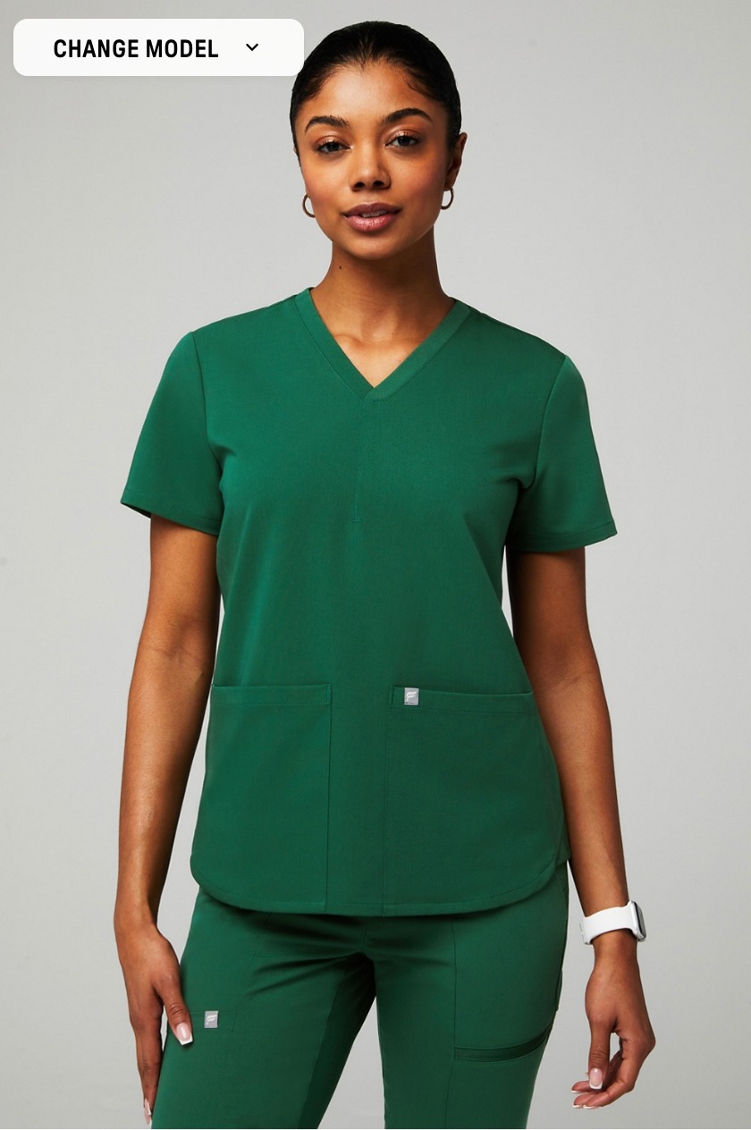 Scrub Top Method 2-Pocket - Fabletics Mujer