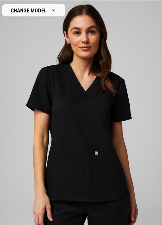 Scrub Top Method 2-Pocket - Fabletics Mujer