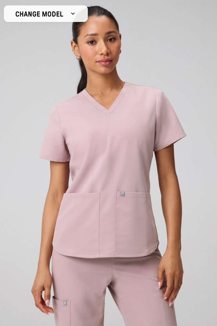 Scrub Top Method 2-Pocket - Fabletics Mujer