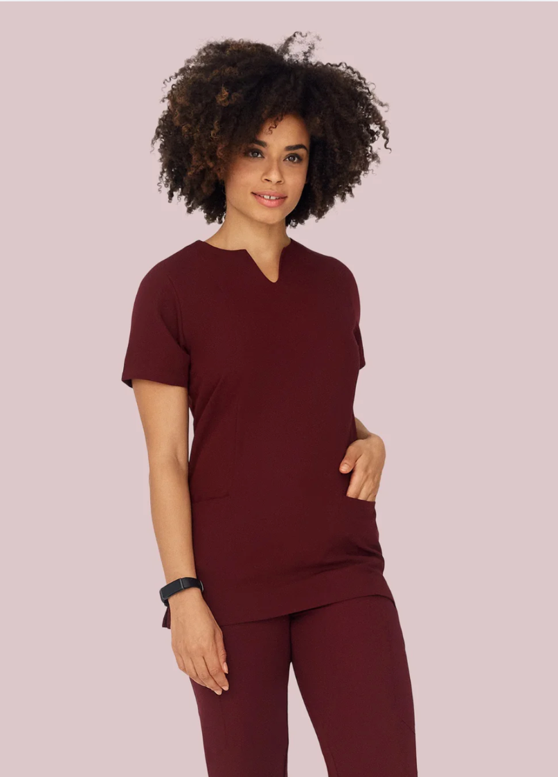 Scrub Top Notch Neck - Mandala Mujer