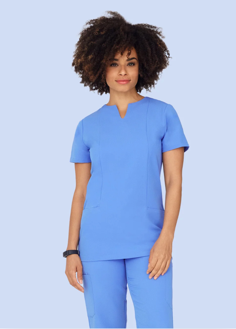 Scrub Top Notch Neck - Mandala Mujer