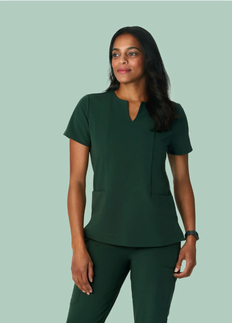 Scrub Top Notch Neck - Mandala Mujer