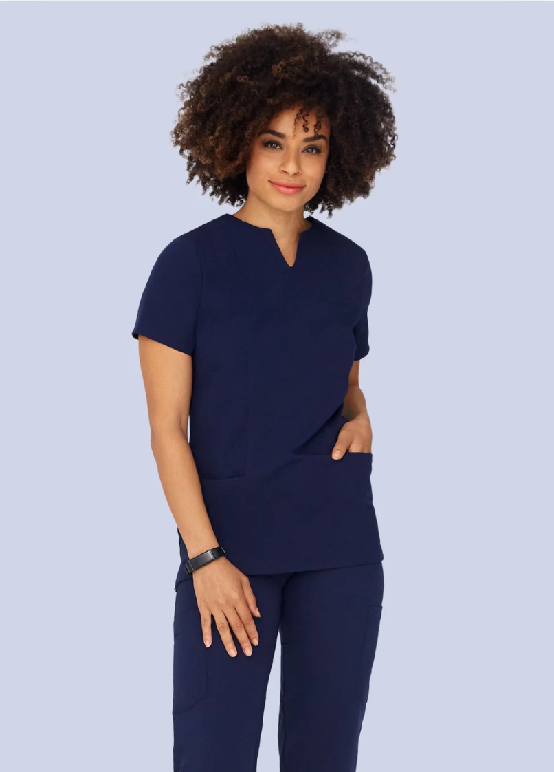 Scrub Top Notch Neck - Mandala Mujer