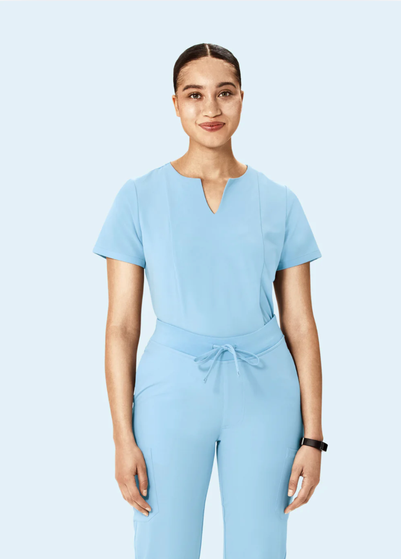 Scrub Top Notch Neck - Mandala Mujer