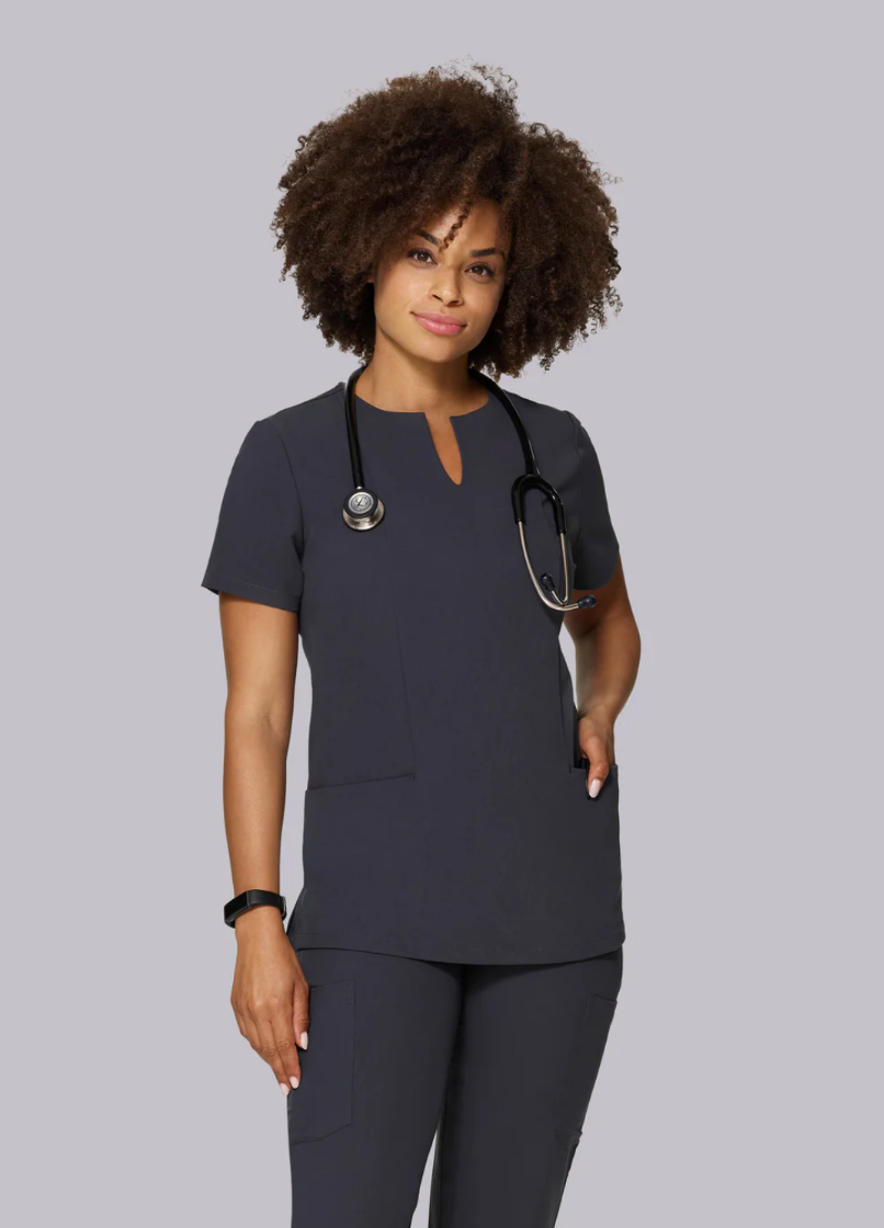 Scrub Top Notch Neck - Mandala Mujer