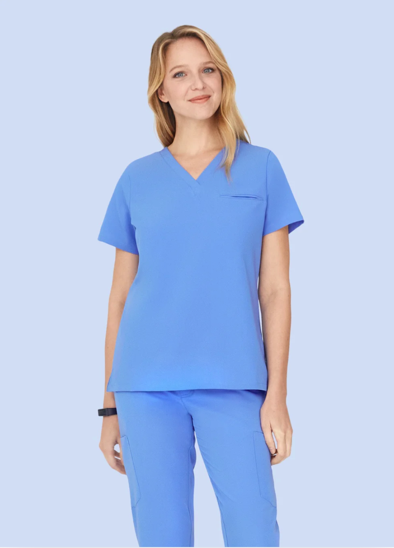 Scrub Top One Pocket - Mandala Mujer