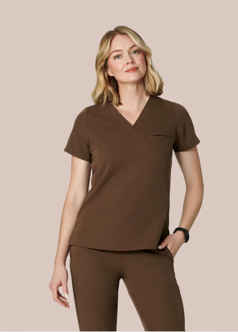 Scrub Top One Pocket - Mandala Mujer