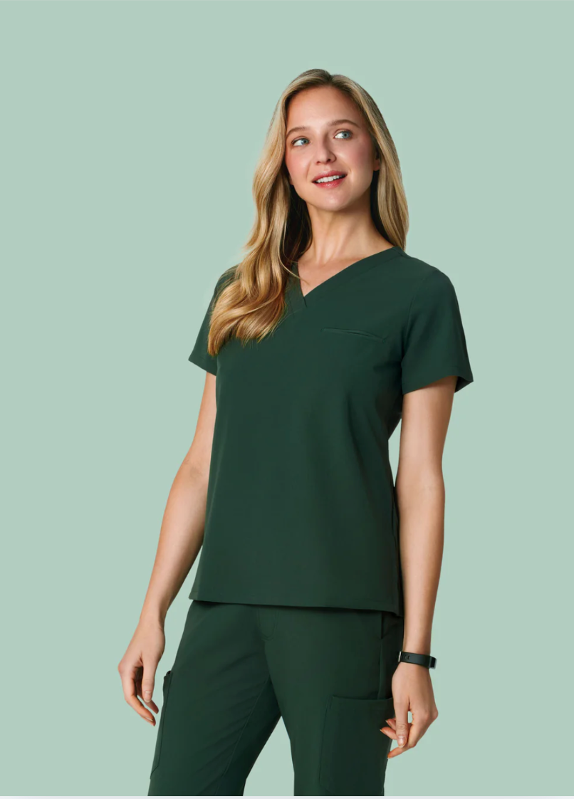 Scrub Top One Pocket - Mandala Mujer