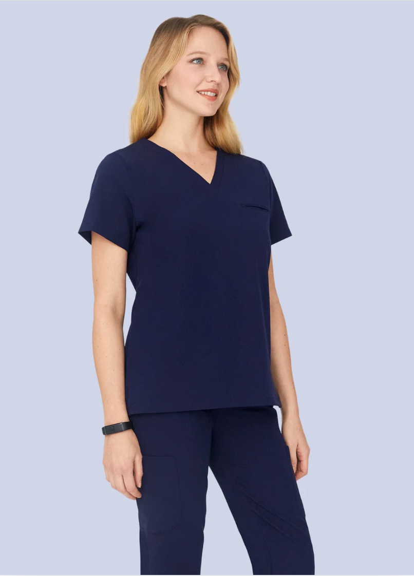 Scrub Top One Pocket - Mandala Mujer