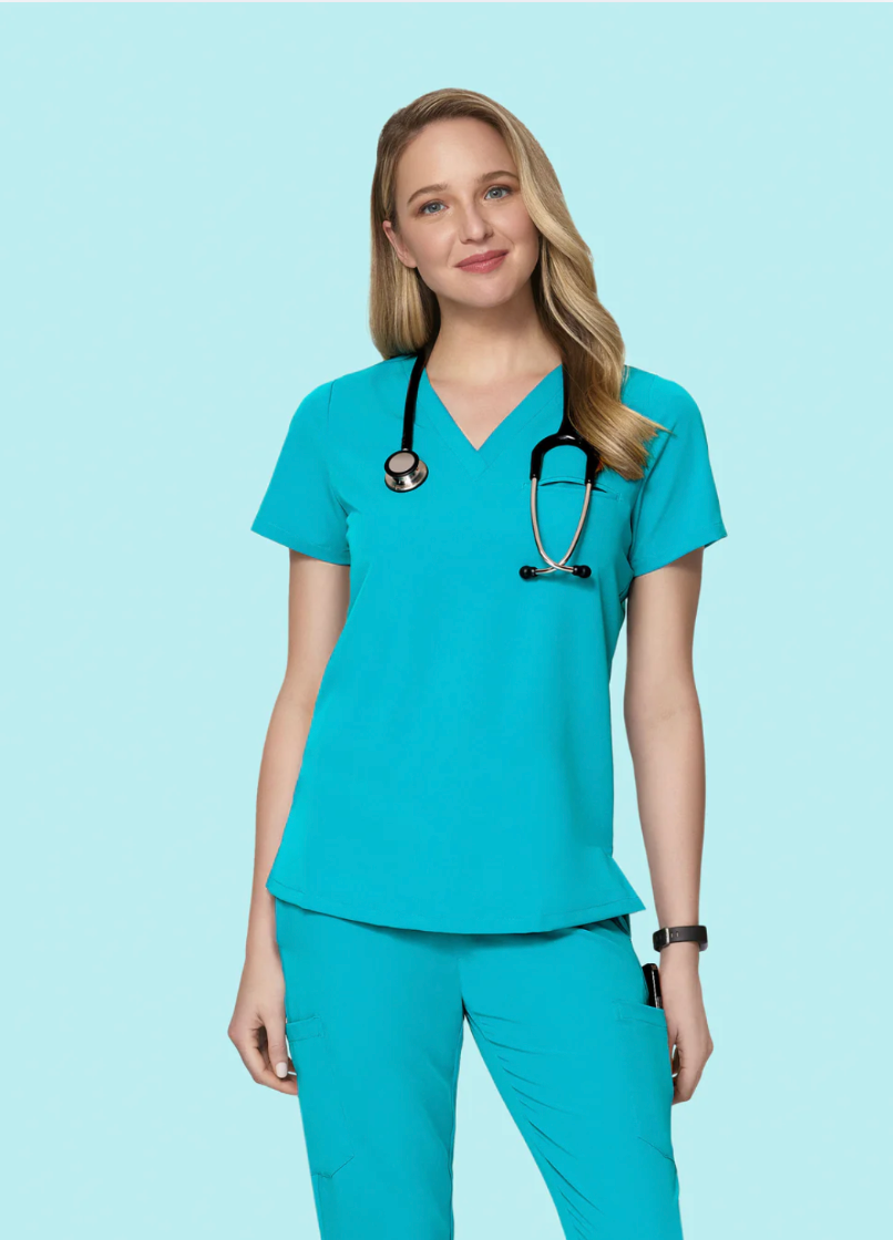 Scrub Top One Pocket - Mandala Mujer