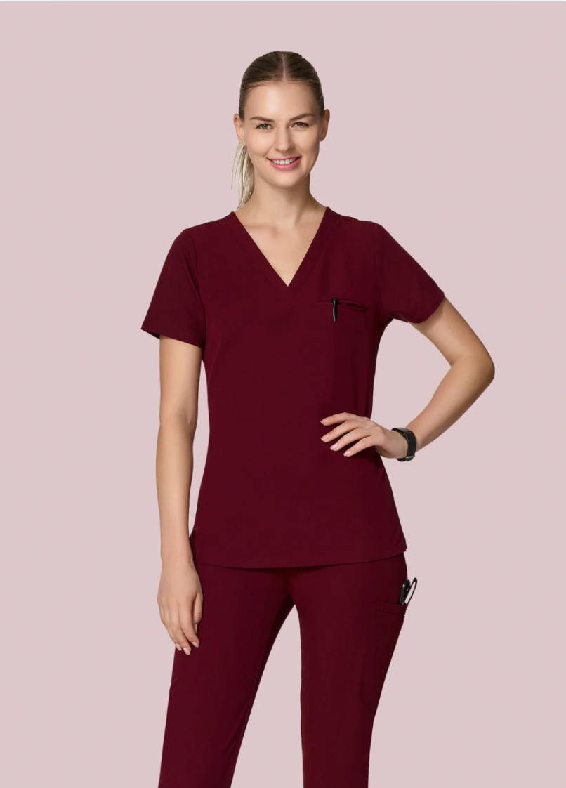 Scrub Top One Pocket - Mandala Mujer