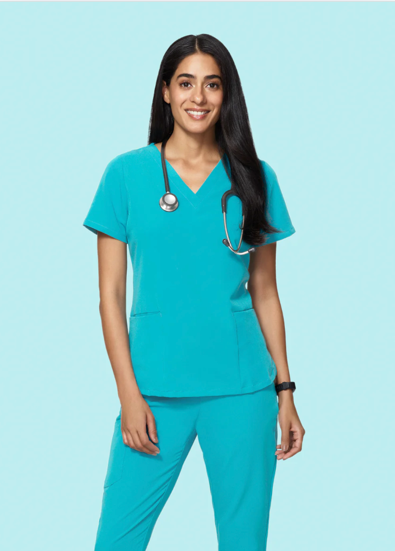 Scrub Top Six Pocket - Mandala Mujer