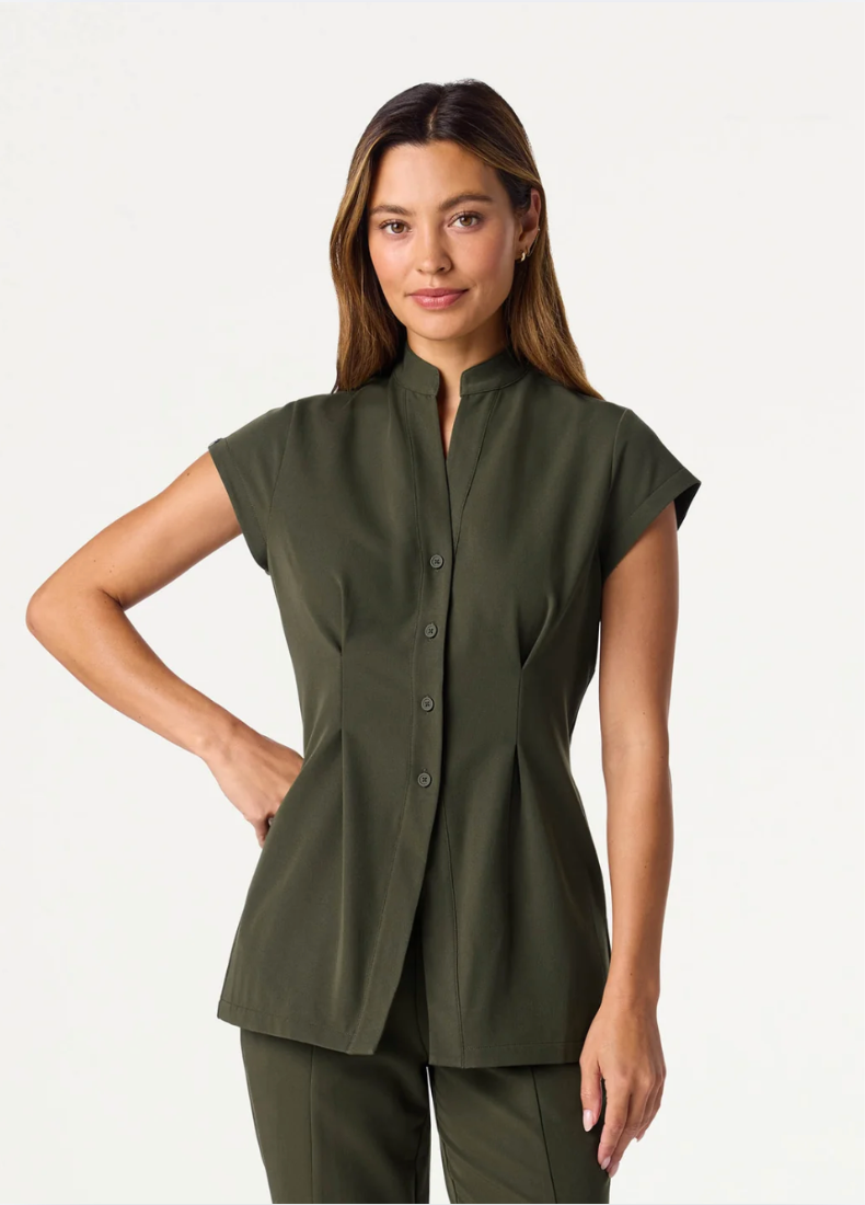 Scrub Top Sofie Fit & Flare Tunic - Jaanuu Mujer