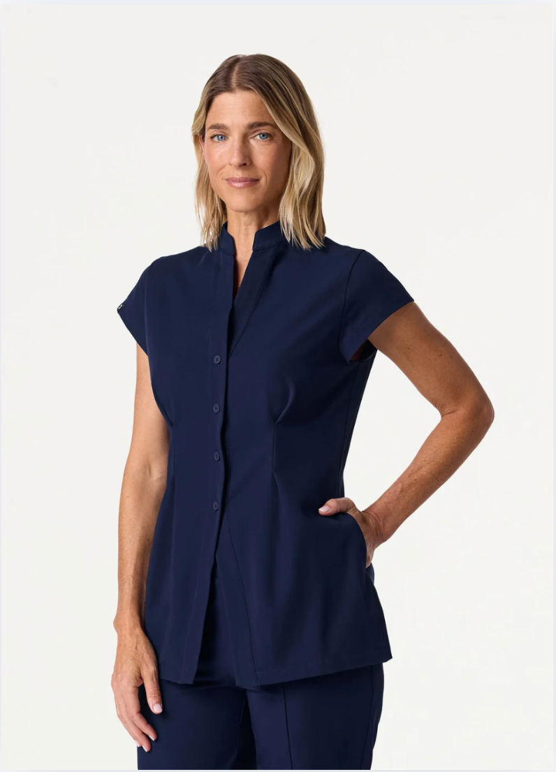 Scrub Top Sofie Fit & Flare Tunic - Jaanuu Mujer