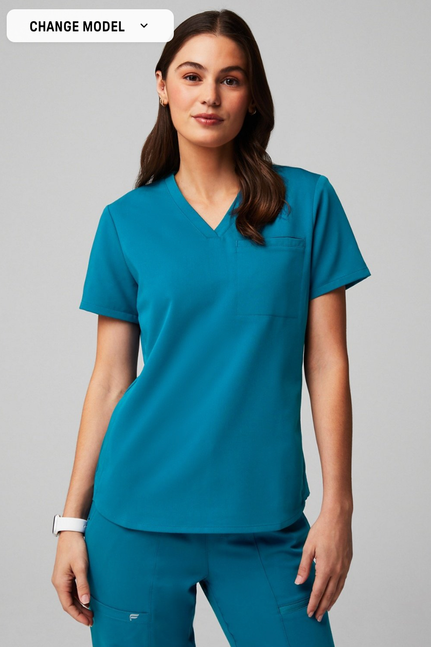 Scrub Top Vital 1-Pocket - Fabletics Mujer