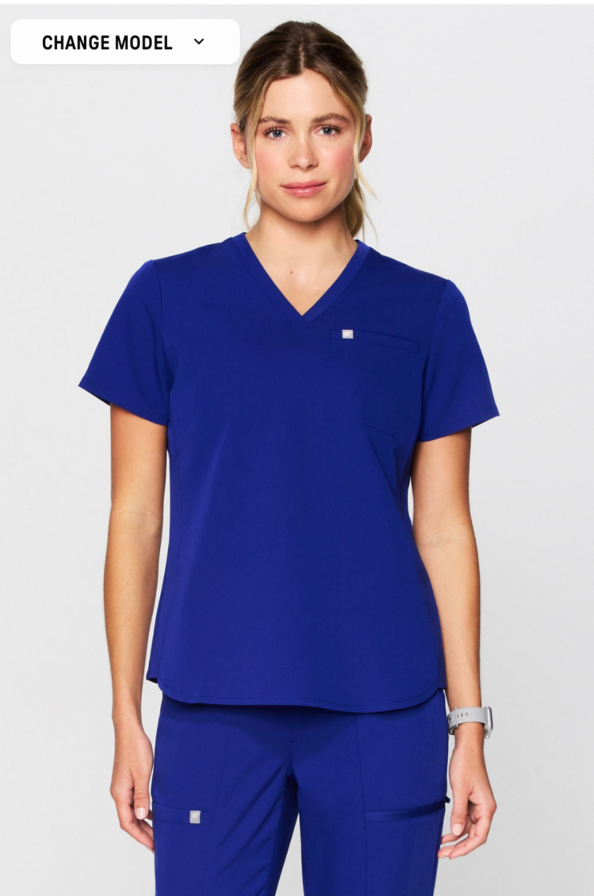 Scrub Top Vital 1-Pocket - Fabletics Mujer