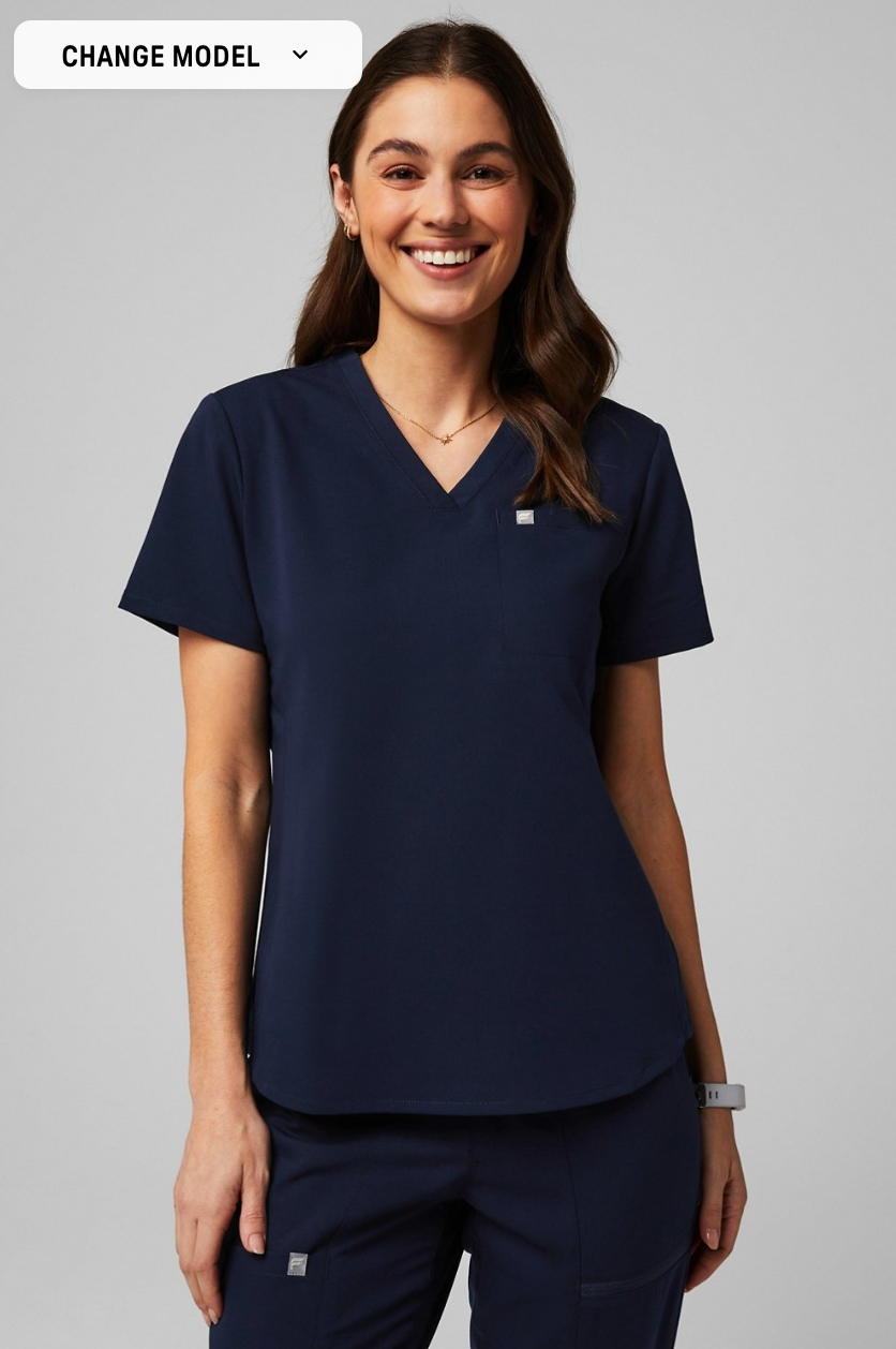Scrub Top Vital 1-Pocket - Fabletics Mujer