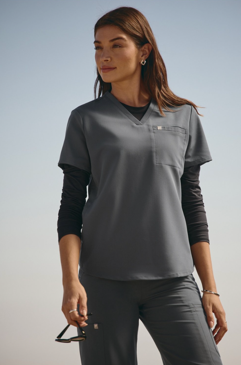 Scrub Top Vital 1-Pocket - Fabletics Mujer