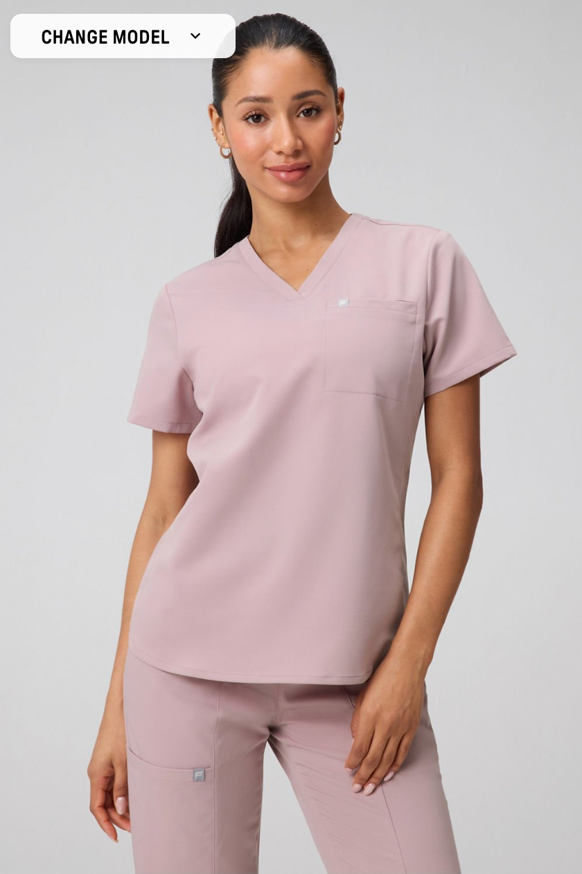 Scrub Top Vital 1-Pocket - Fabletics Mujer
